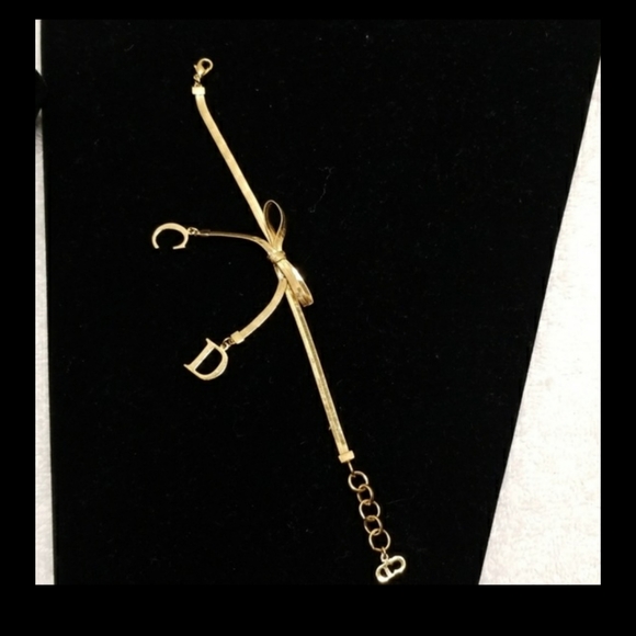 CHRISTIAN DIOR VINTAGE KNOT BRACELET - Picture 3 of 4